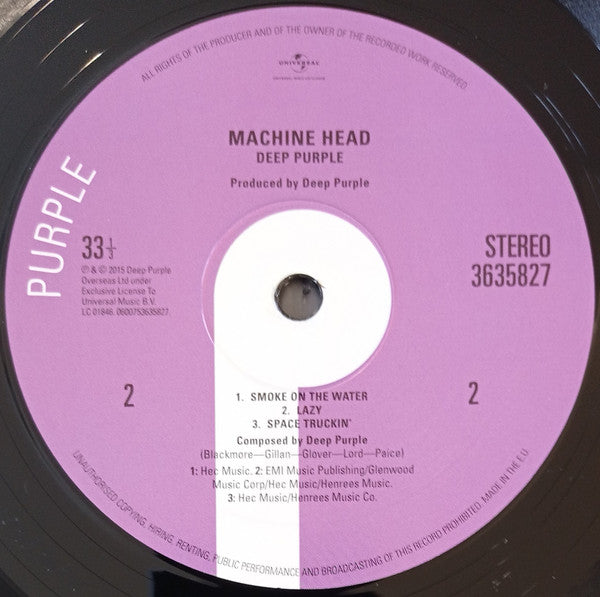 Deep Purple - Machine Head - 2022