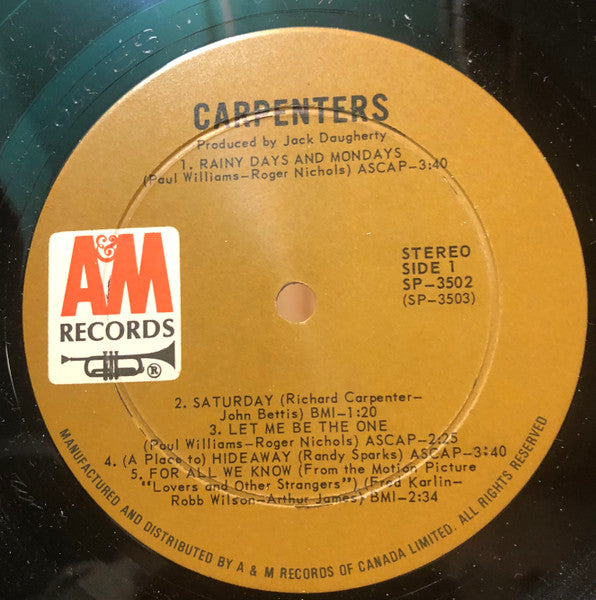 Carpenters - Carpenters - 1971
