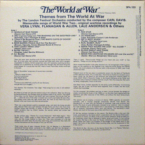 Various - The World At War - 1973