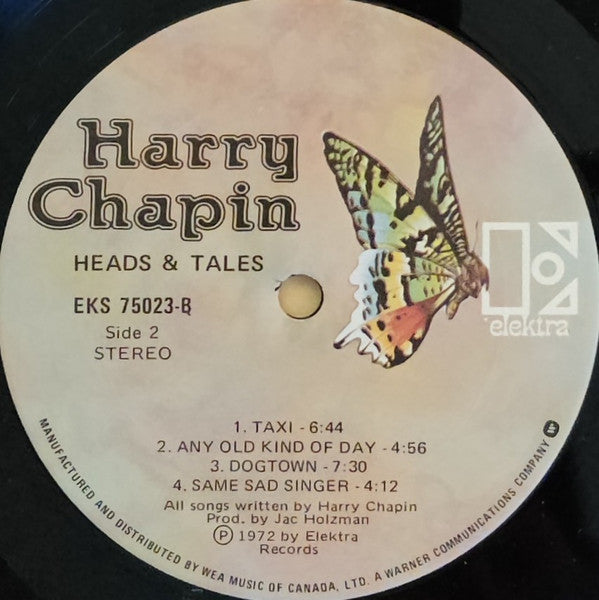 Harry Chapin - Heads & Tales - 1972