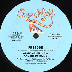 Grandmaster Flash & The Furious Five - Freedom - 1980