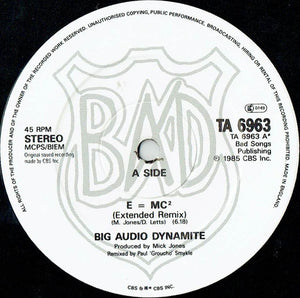 Big Audio Dynamite - E = MC² - 1986