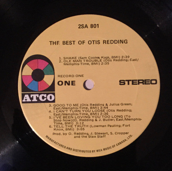Otis Redding - The Best Of Otis Redding - 1972