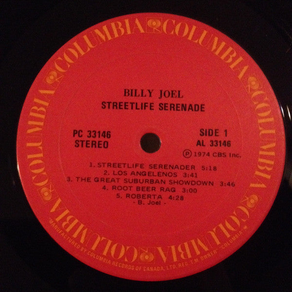 Billy Joel - Streetlife Serenade - 1974