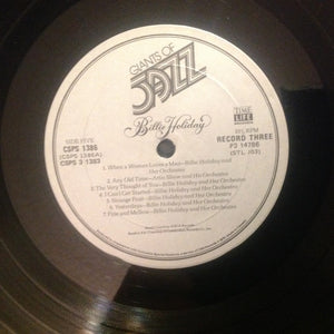 Billie Holiday - Giants Of Jazz: Billie Holiday - 1979