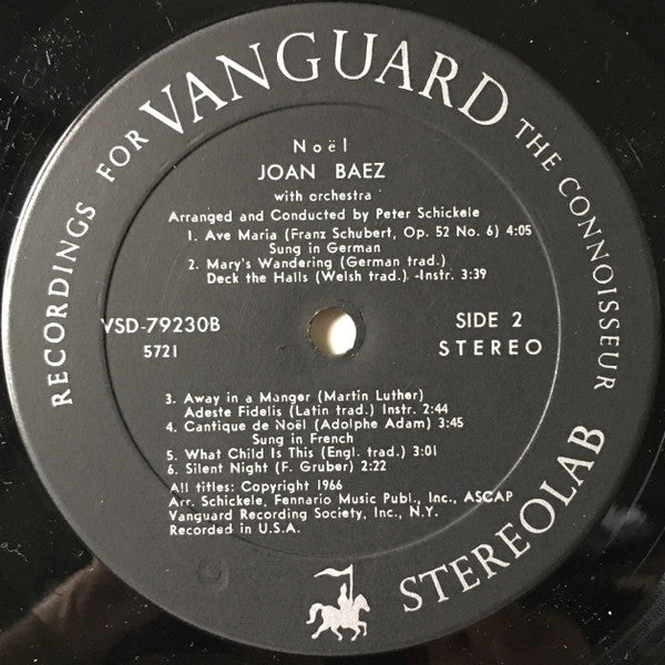 Joan Baez - Noël - 1970