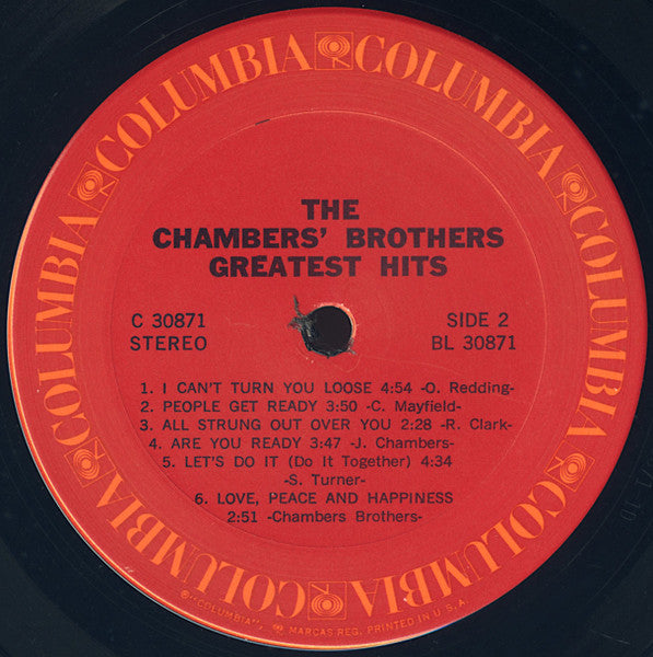 Chambers Brothers, The - The Chambers Brothers' Greatest Hits - 1971