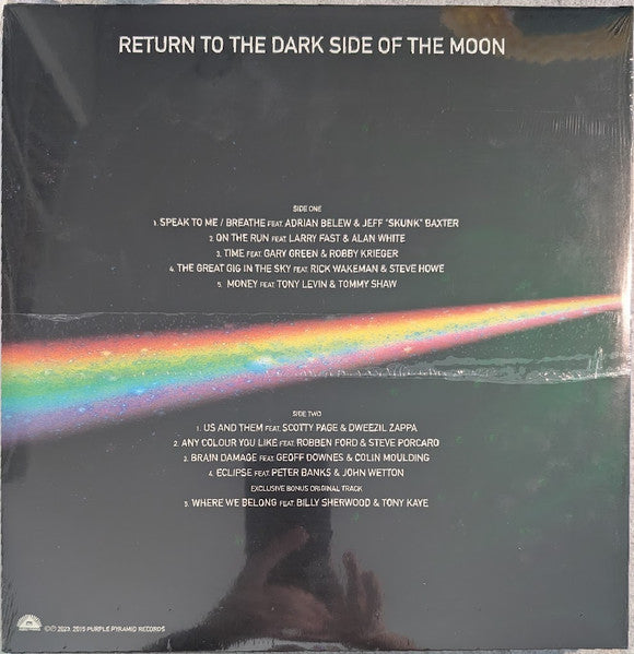 Various - Return To The Dark Side Of The Moon (A Tribute To Pink Floyd) - 2023