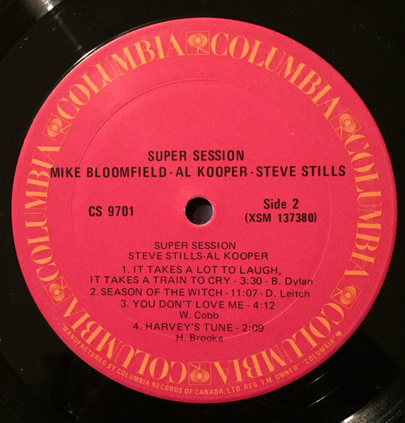 Mike Bloomfield / Al Kooper / Stephen Stills - Super Session -