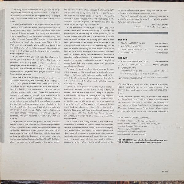 Joe Henderson - Power To The People - 1969