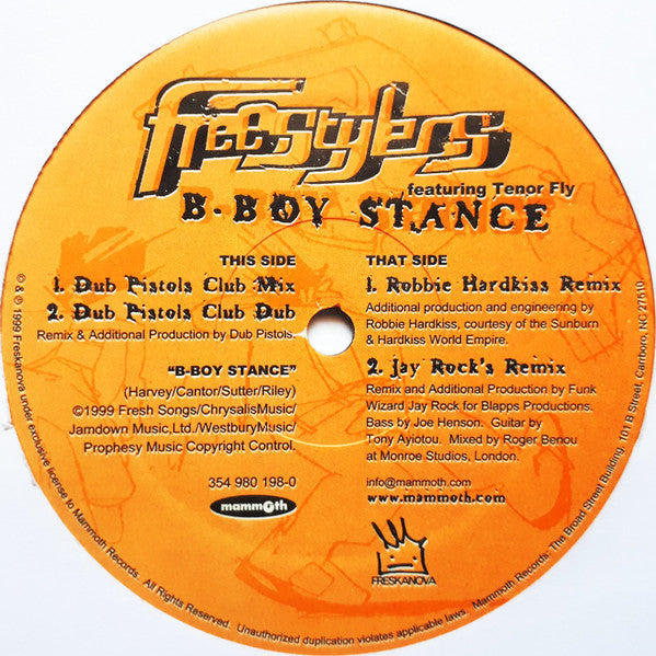 Freestylers - B-Boy Stance