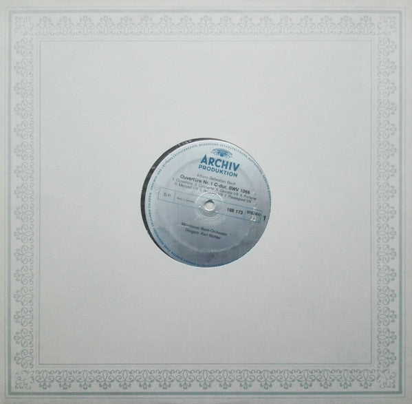 Johann Sebastian Bach - Münchener Bach-Orchester, Karl Richter - 4 Ouvertueren (Orchestersuiten) BWV 1066-1069 -