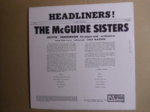 McGuire Sisters - Headliners!