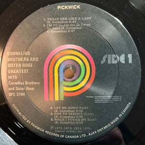 Cornelius Brothers & Sister Rose - Greatest Hits - 1979