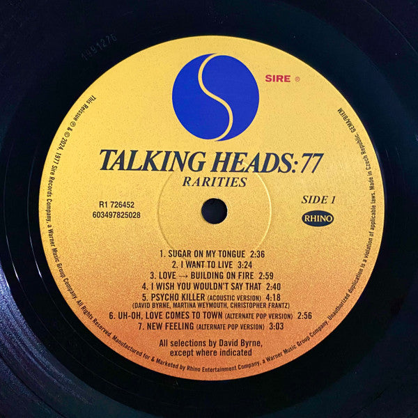 Talking Heads - Talking Heads: 77  - 2024