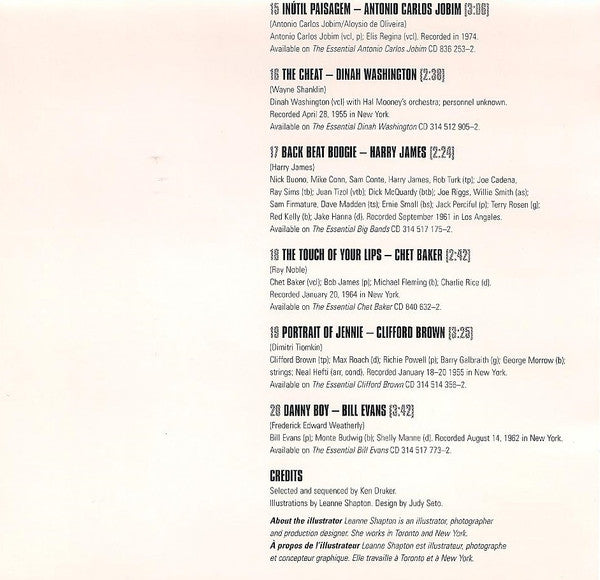 Various - The Essential Jazz Essentials (CD) - 1997