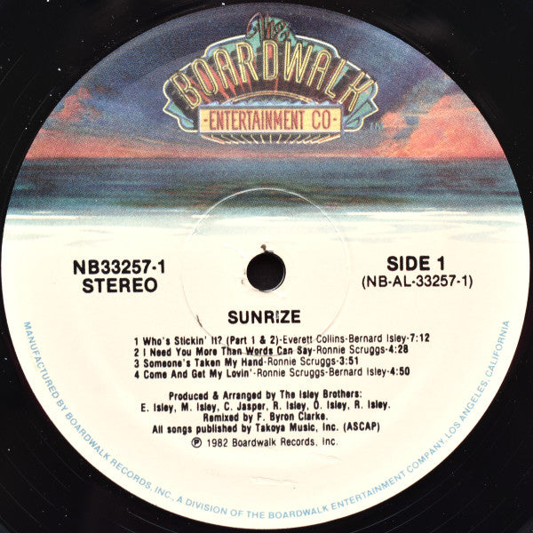 Sunrize - Sunrize -