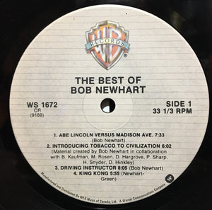 Bob Newhart - The Best Of Bob Newhart! -