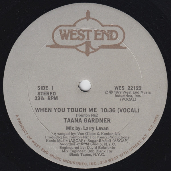 Taana Gardner - When You Touch Me - 1979