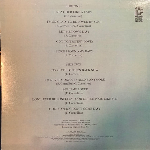 Cornelius Brothers & Sister Rose - Greatest Hits - 1979