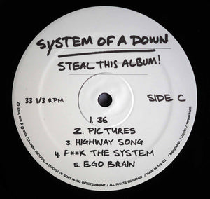 System Of A Down - Steal This Album! Vinyl Record