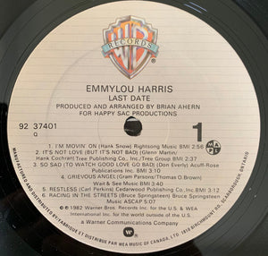 Emmylou Harris - Last Date - 1982