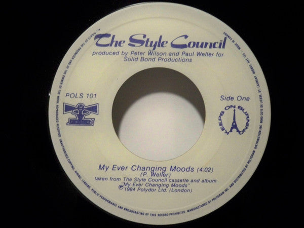 The Style Council - My Ever Changing Moods / Mick's Company