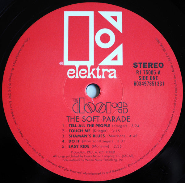 Doors, The - The Soft Parade - 2020