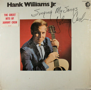 Hank Williams, Jr. - Singing My Songs (Johnny Cash) Vinyl Record