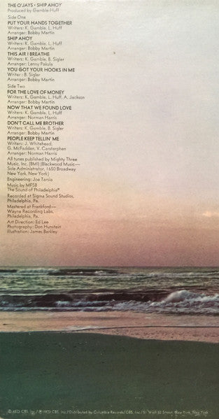 O'Jays, The - Ship Ahoy - 1973