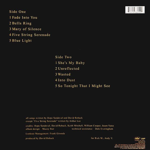 Mazzy Star - So Tonight That I Might See - 2025