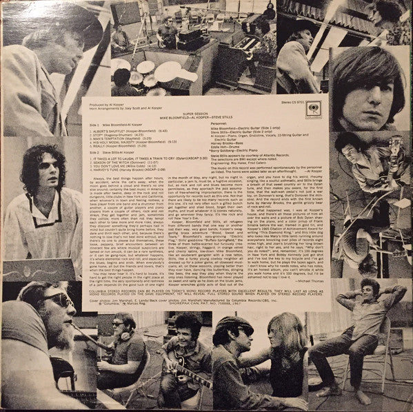Mike Bloomfield / Al Kooper / Stephen Stills - Super Session -