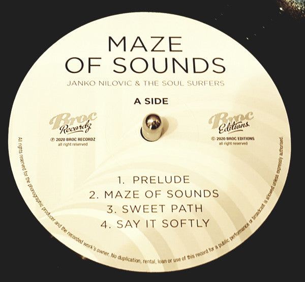 Janko Nilovic & Soul Surfers (2), The - Maze Of Sounds - 2020