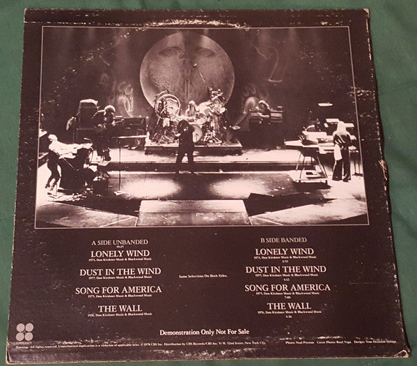 Kansas - Two For The Show (Special Limited Edition) - 1978