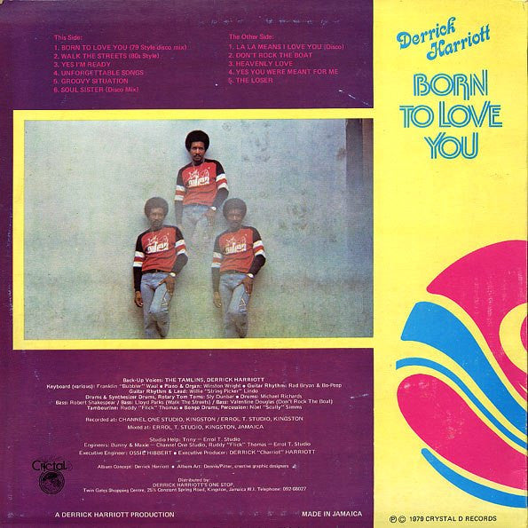 Derrick Harriott - Born To Love You