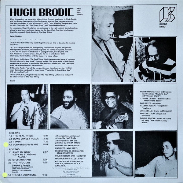 Hugh Brodie And The Real Thing - Hugh Brodie And The Real Thing -