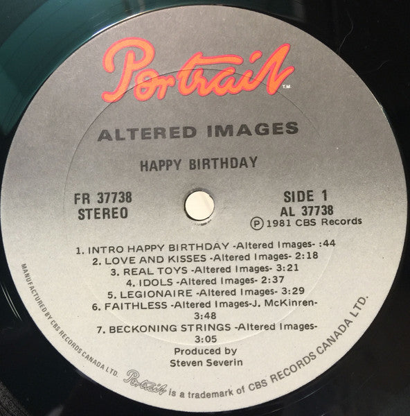 Altered Images - Happy Birthday - 1982