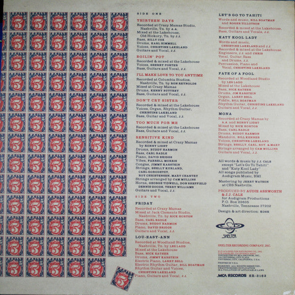 J.J. Cale - 5 - 1979