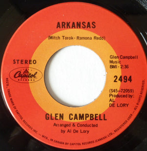 Glen Campbell - Where's The Playground Susie / Arkansas