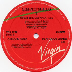 Simple Minds - Up On The Catwalk (Extended Mix) - 1984