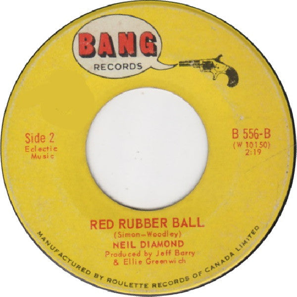 Neil Diamond - Red Red Wine / Red Rubber Ball - 1968