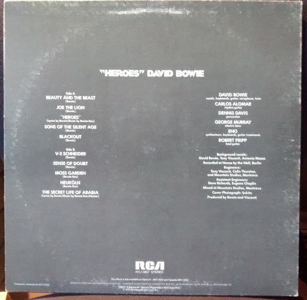 David Bowie - "Heroes" - 1980