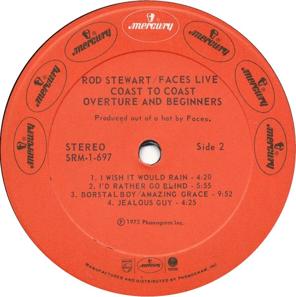 Rod Stewart - Coast To Coast Overture And Beginners