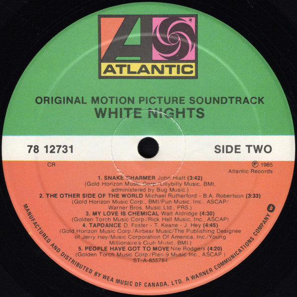 Various - White Nights (Original Motion Picture Soundtrack) - 1985