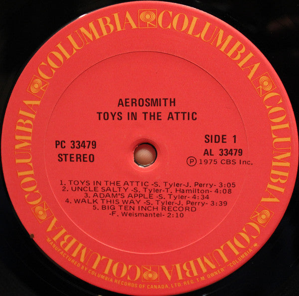 Aerosmith - Toys In The Attic Vinyl Record