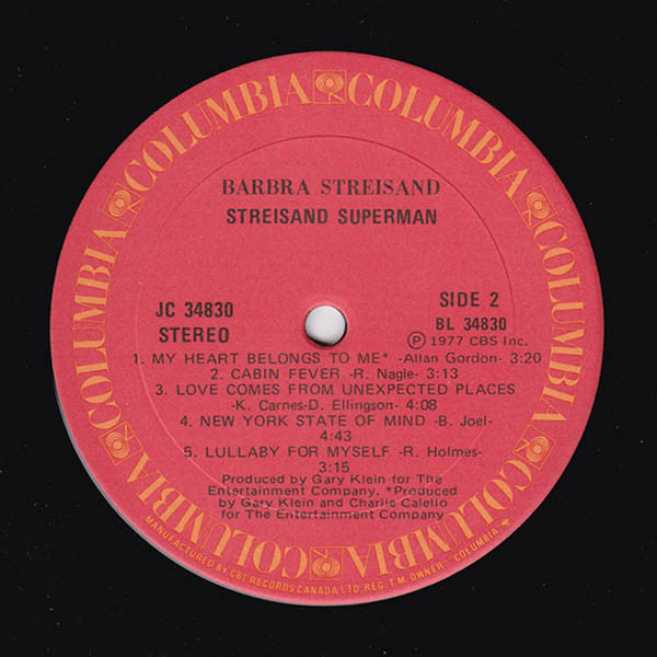 Barbra Streisand - Streisand Superman - 1977