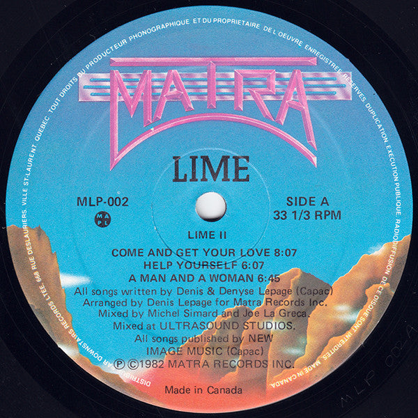 Lime - Lime II - 1982