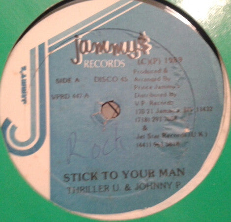 Thriller U - Stick To Your Man