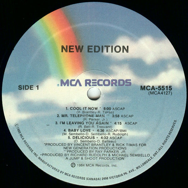 New Edition - New Edition Vinyl Record