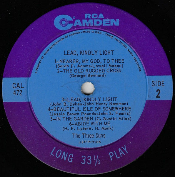 Three Suns, The - Lead, Kindly Light: 12 Favorite Hymns - 1959